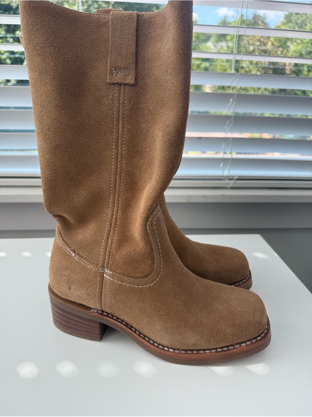 NWOT Frye boots - campus 12R size 7 - Picture 4 of 11
